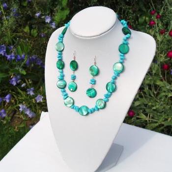 Turquoise And Shell Pearl ..